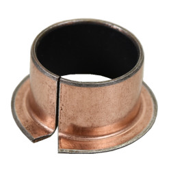 Bague lisse à collerette 1612F