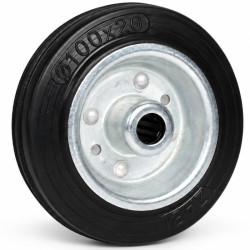 Roue en acier, pneu plein...